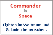 Online Spiele Berlin IX. Bezirk - Sci-Fi - Commander in Space
